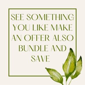 Reasonable offers accepted